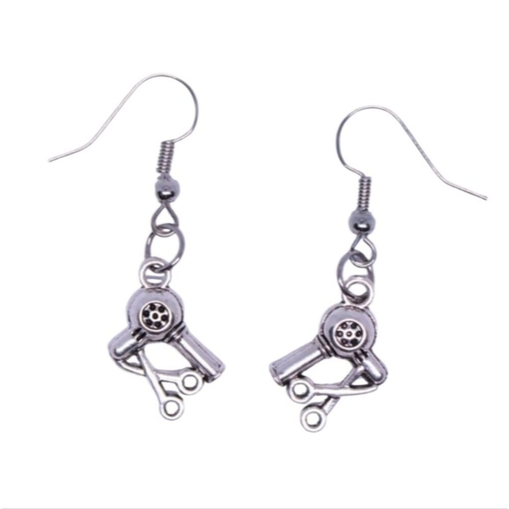 Handmade‎ scissor earrings